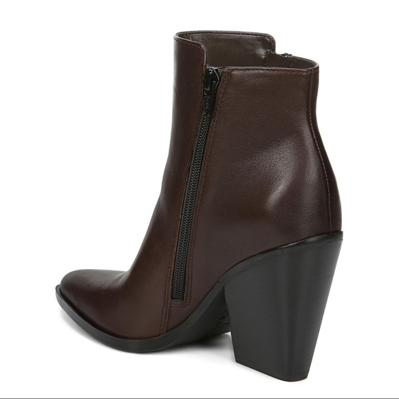Naturalizer Rooney Dual Zip Bootie Chocolate 10.5 - Picture 8 of 10